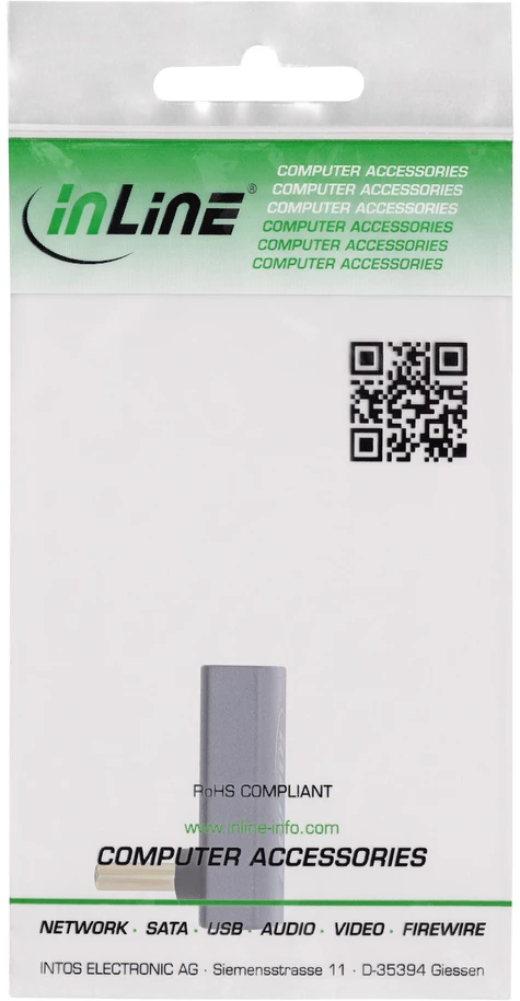USB adapteris Delock USB-C - USB-C pilkas (35900I)