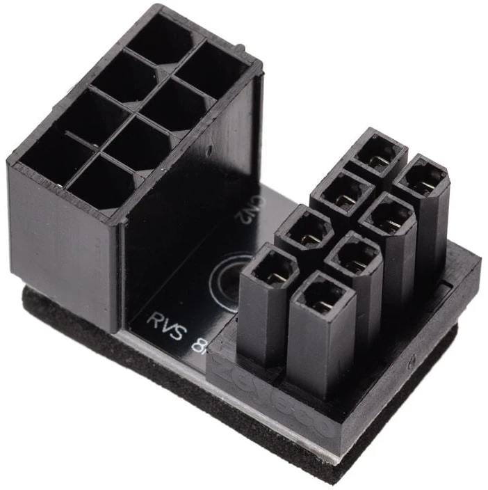 InLine Grafikos plokštė Power Adapteris Internal, ATX 8-pin Plug / Socket (rotated)