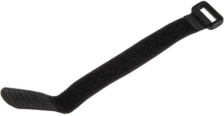 InLine Velcro kilpelės 20x200mm, 10 vnt - juodos spalvos