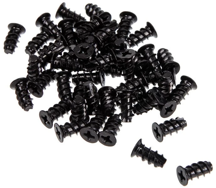 InLine fan screws 50 pieces – juodos spalvos