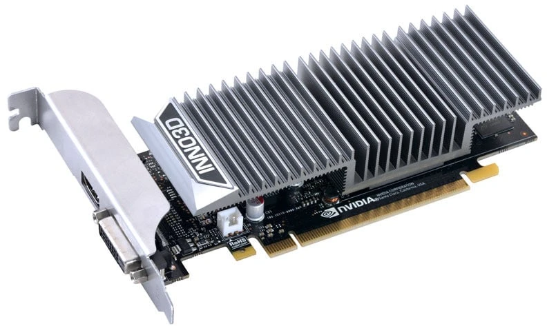Vaizdo Plokštė - Inno3d N1030-1sdv-e5 Juoda NVIDIA Geforce GT 1030 2GB