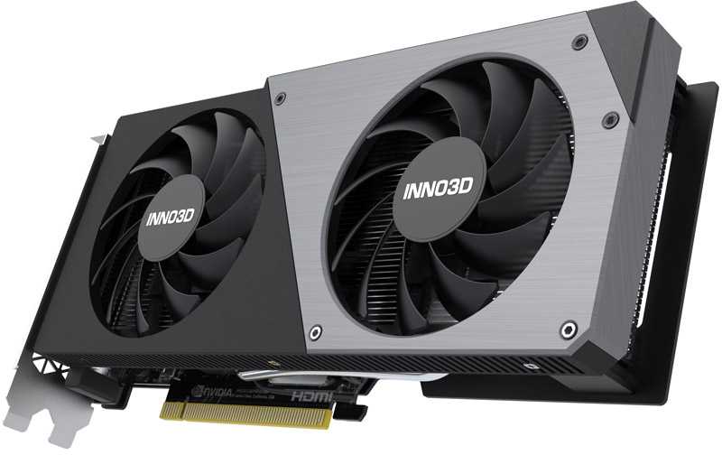 Vaizdo plokštė Inno3D GeForce RTX 4060 Twin X2 OC 8GB