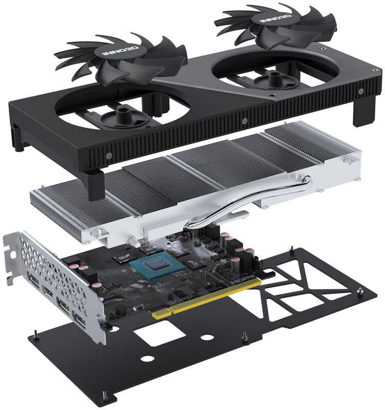 Vaizdo plokštė Inno3D GeForce RTX 4060 Twin X2 OC 8GB