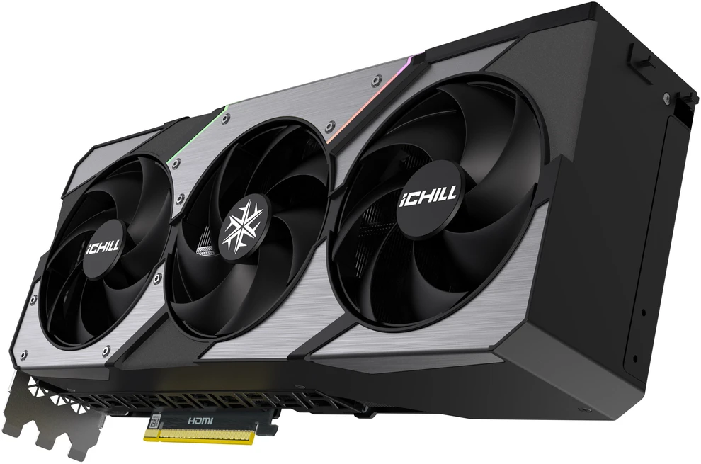 Vaizdo plokštė „Inno3D iChill GeForce RTX 5090 X3“ NVIDIA 32 GB GDDR7
