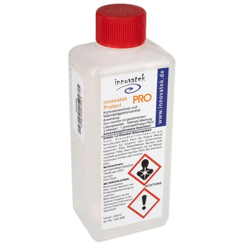 innovatek Protect PRO 250ml buteliukas su chemine etikete