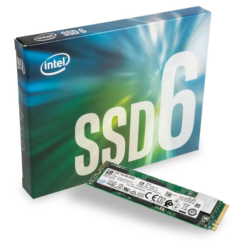 „Intel“ SSD 660p serijos (1,0 TB, M.2 80 mm PCIe 3.0 x4, 3D2, QLC) mažmeninės prekybos dėžutės vienas paketas
