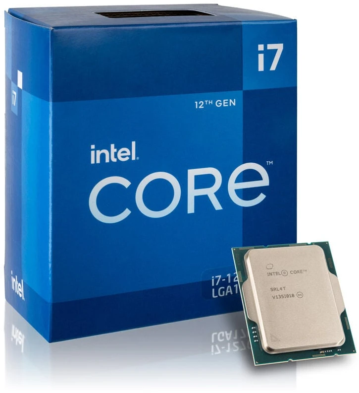 INTEL Core i7-12700 2,1 GHz LGA1700 25M talpyklos dėžutės procesorius
