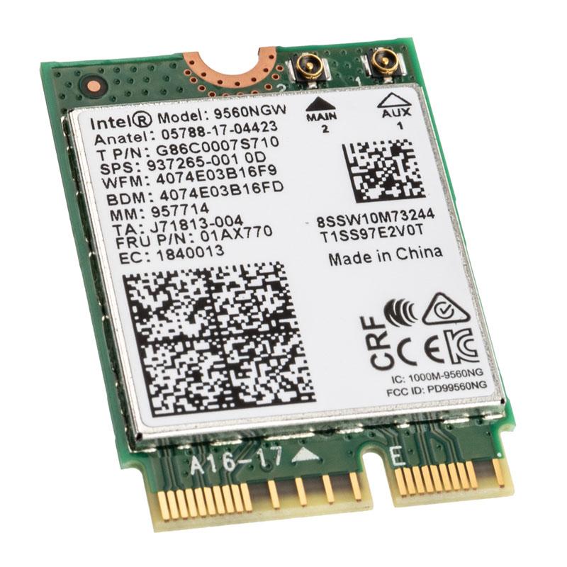 Intel Wireless-AC 9560 Modul 2230 2x2 AC+ BT Gigabit vPro, modelis ...