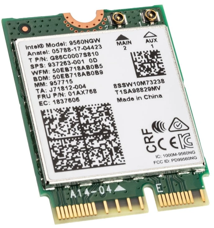 Intel Wireless-AC 9560
