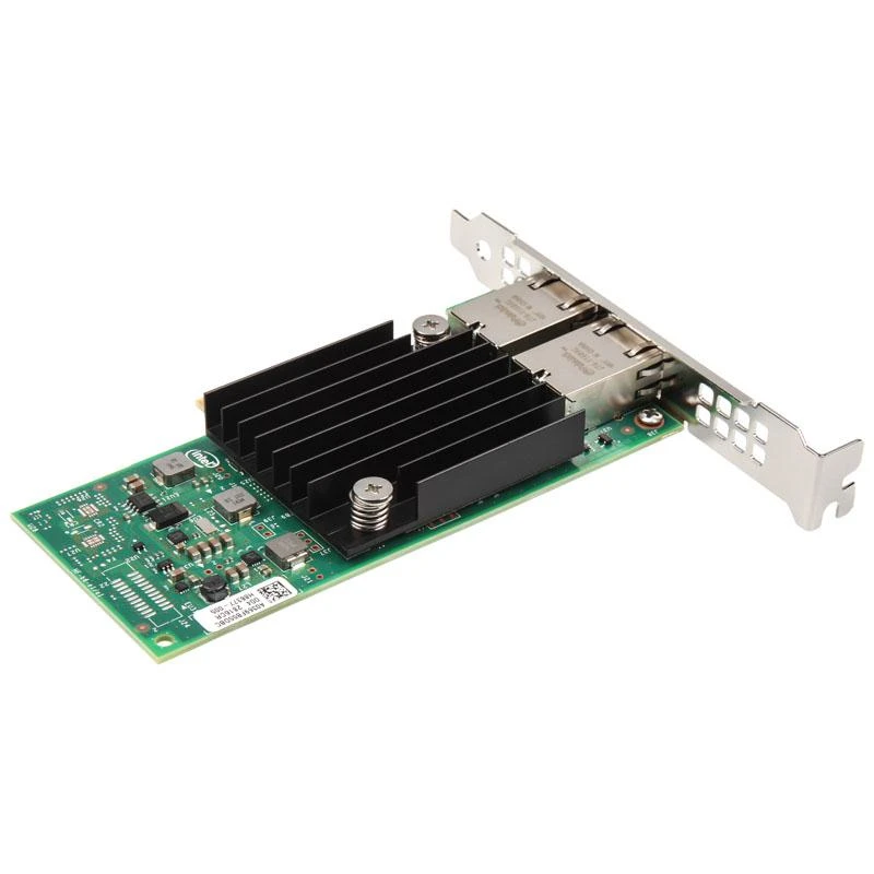 „Intel X550-T2“, 2 x 10 GBase-T, PCIe 3.0 x 4, žemo profilio – masinis