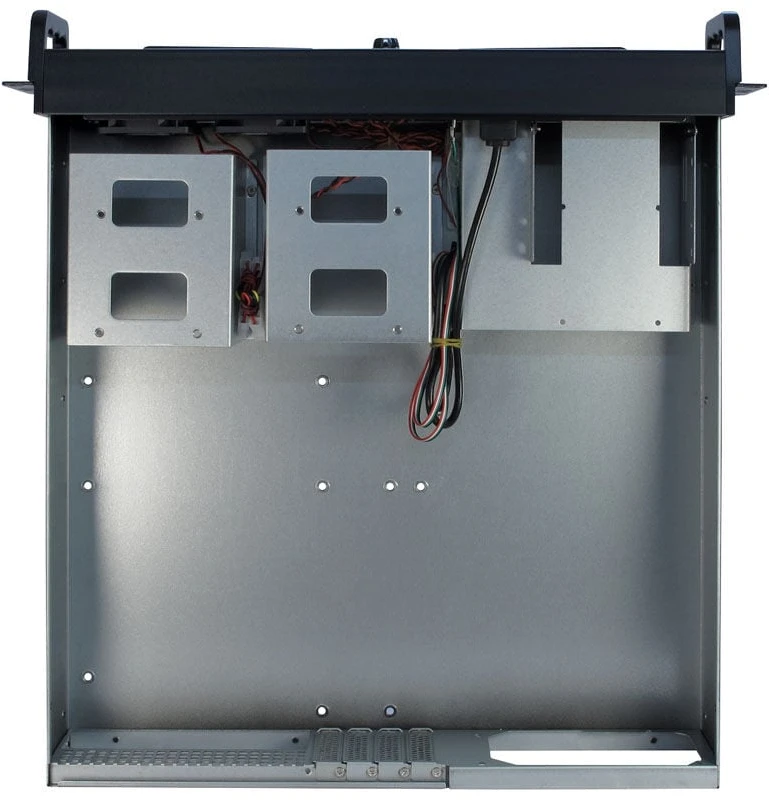 Serveris Inter-Tech 2U-2098-SK Rack Juodas