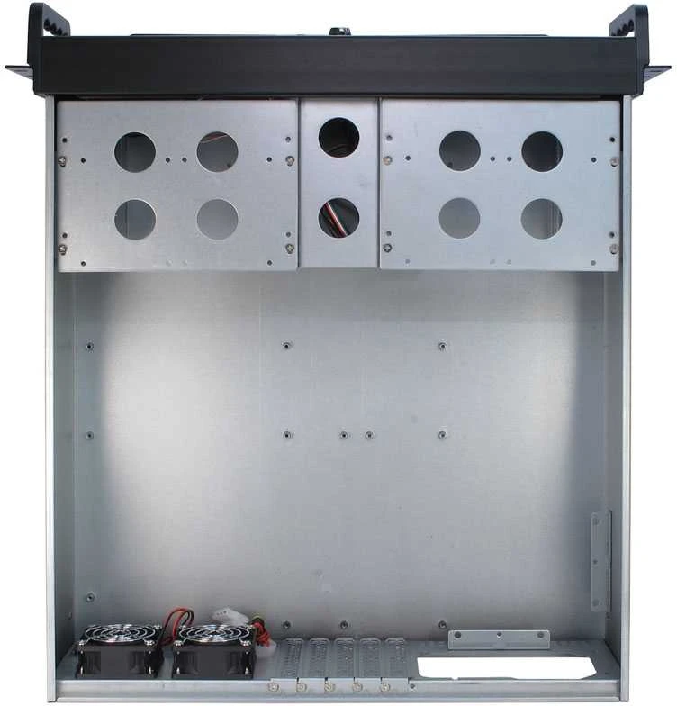 Inter-Tech 3U-3098-S, Server-case - juodas, 3 Hheneinheiten