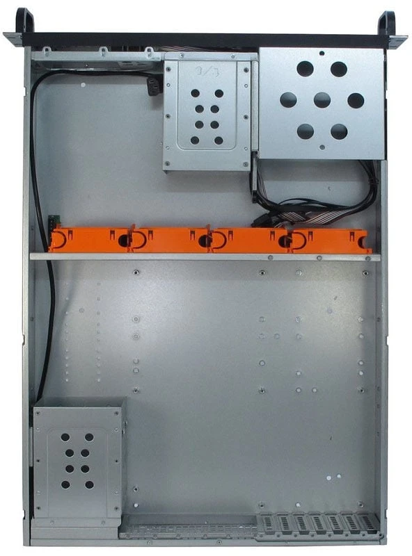 Inter-Tech 2U-2129-N, Server-case - juodas, 2 Hheneinheiten
