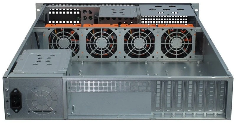 Inter-Tech 2U-2129-N, Server-case - juodas, 2 Hheneinheiten