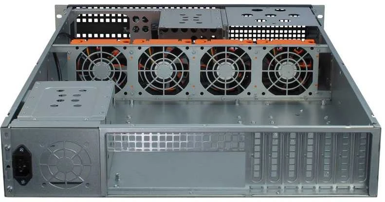 Inter-Tech 2U-2129-N, Server-case - juodas, 2 Hheneinheiten