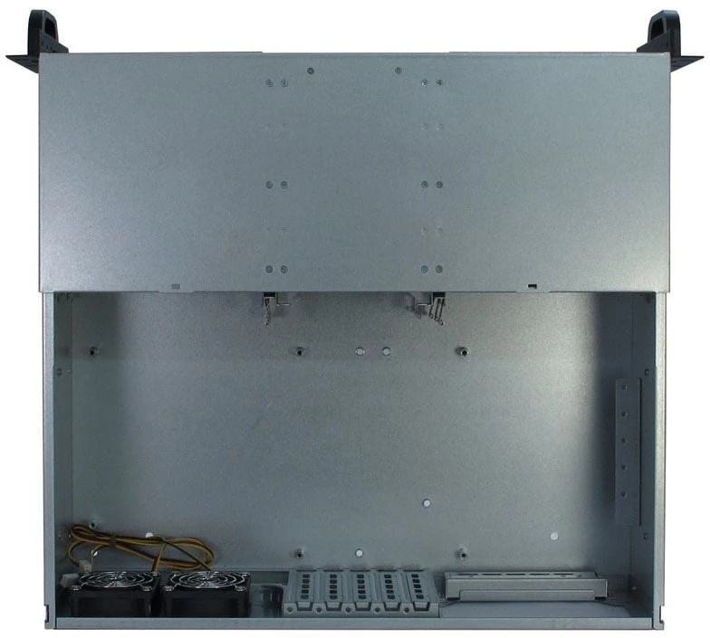 Serveris Inter-Tech 3U 30240, Server-case - juodas