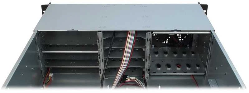Serveris Inter-Tech 3U 30240, Server-case - juodas