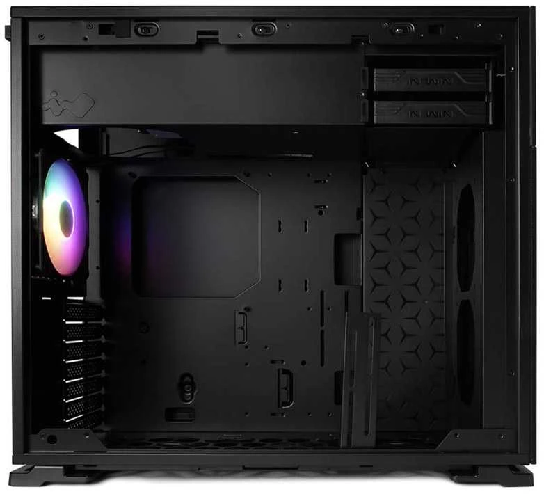 In Win InWin 127 Midi-Tower Tempered Glass – juodos spalvos