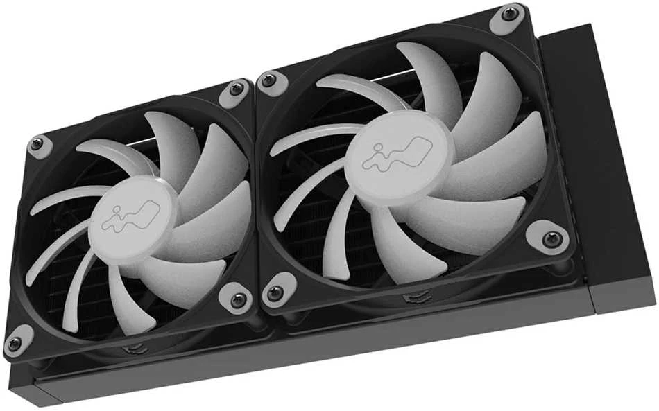 In Win „InWin NR24 ARGB“ universalus skysčio aušintuvas – 240 mm, juodos spalvos