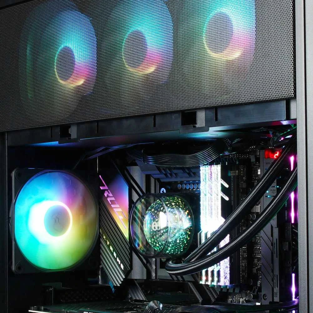 In Win „InWin NR24 ARGB“ universalus skysčio aušintuvas – 240 mm, juodos spalvos