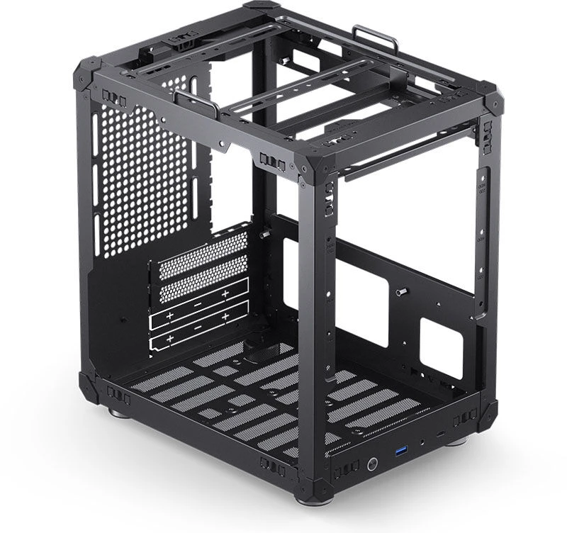 Jonsbo C6-ITX PC kompiuterio korpusas, Mini-ITX – juodos spalvos