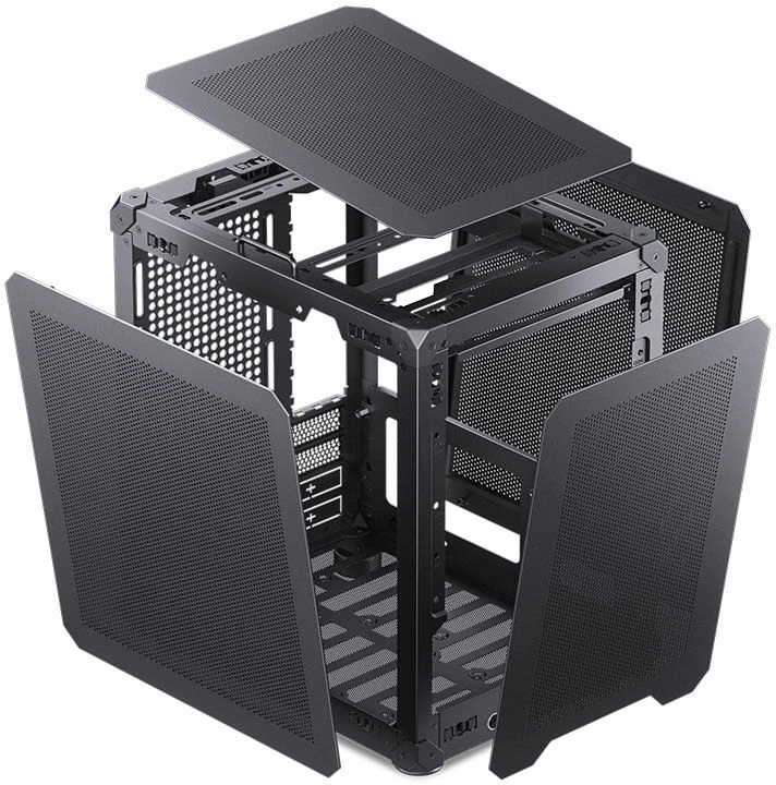 Jonsbo C6-ITX PC kompiuterio korpusas, Mini-ITX – juodos spalvos