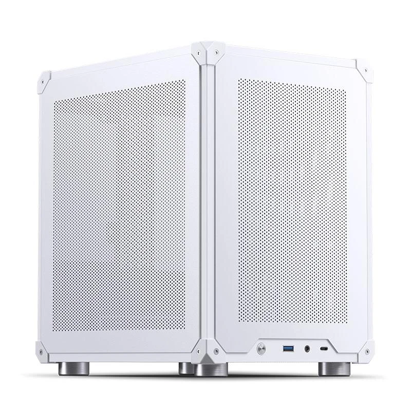 Jonsbo C6 Micro-ATX kompiuterio korpusas – baltos spalvos