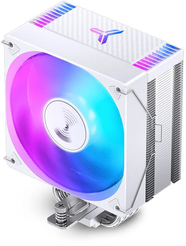 Jonsbo CR-1000 EVO RGB procesoriaus aušintuvas, 120mm – baltos spalvos