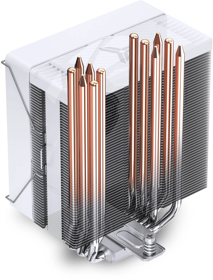 Jonsbo CR-1000MAX V2 procesoriaus aušintuvas, PWM, ARGB – baltas