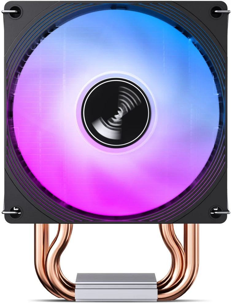 Jonsbo CR-1300 EVO CPU cooler, 90 mm – juodas, RGB