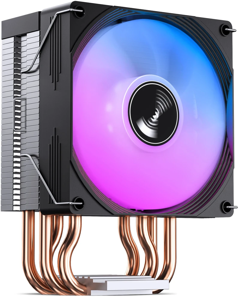 Jonsbo CR-1300 EVO CPU cooler, 90 mm – juodas, RGB
