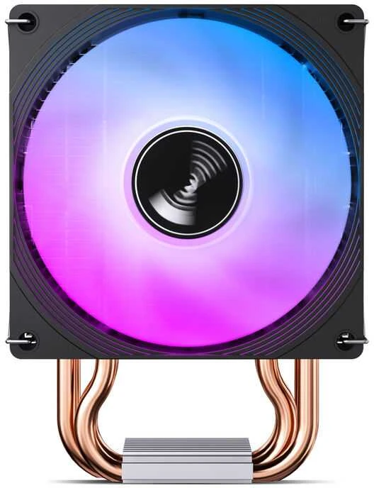 Jonsbo CR-1300 EVO CPU cooler, 90 mm – juodas, RGB
