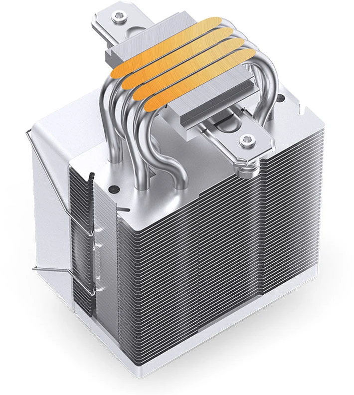 Jonsbo CR-1400 EVO ARGB procesoriaus aušintuvas – 92mm, baltos spalvos