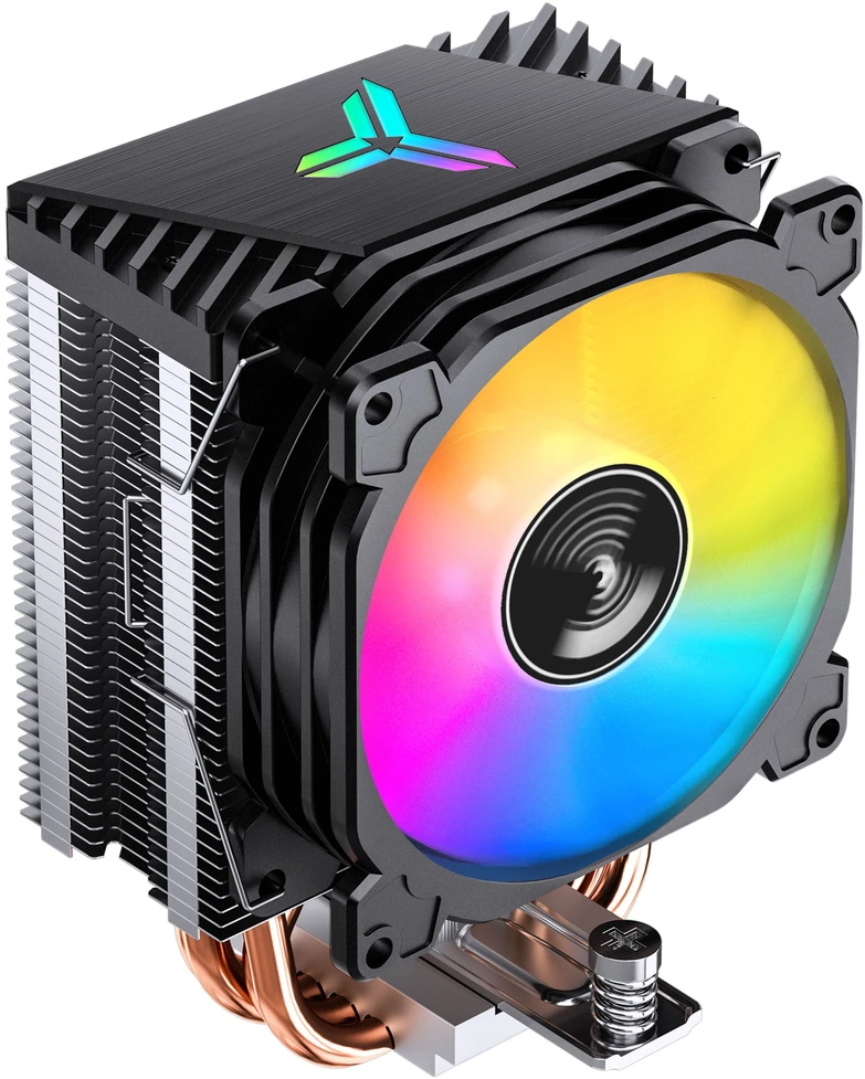 Jonsbo CR-1400E CPU cooler, 92mm, ARGB – juodas