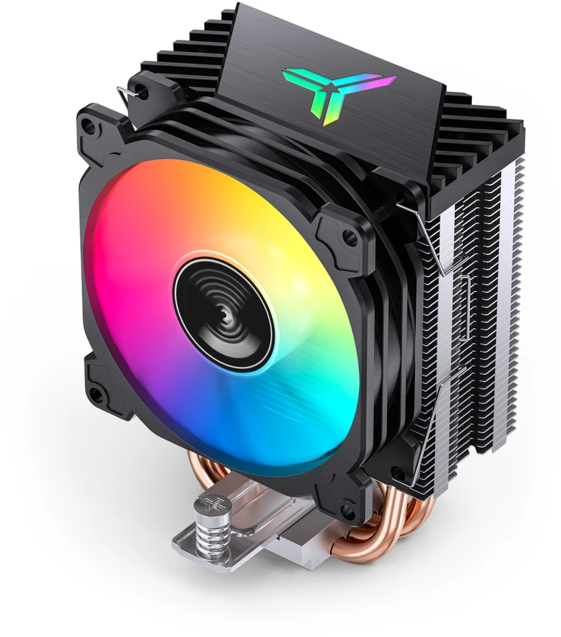 Jonsbo CR-1400E CPU cooler, 92mm, ARGB – juodas