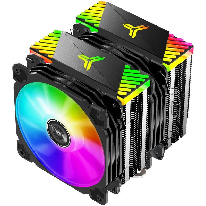 Jonsbo CR-2000 GT juodas aušintuvas su RGB ventiliatoriais