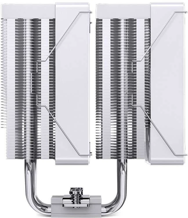 Jonsbo CR-3000 Dual Tower procesoriaus aušintuvas, ARGB – 2 x 120mm, baltos spalvos