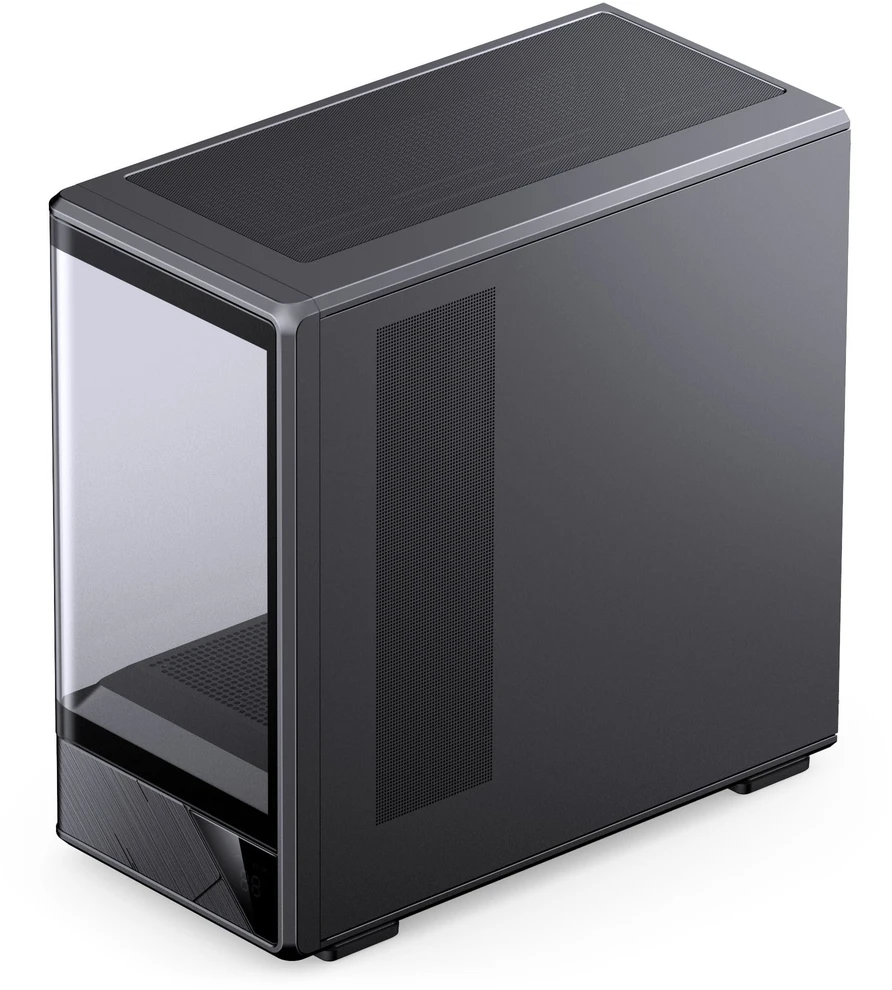 Jonsbo D200 PC Case, Mini Tower, mATX, Tempered Glass – juodas