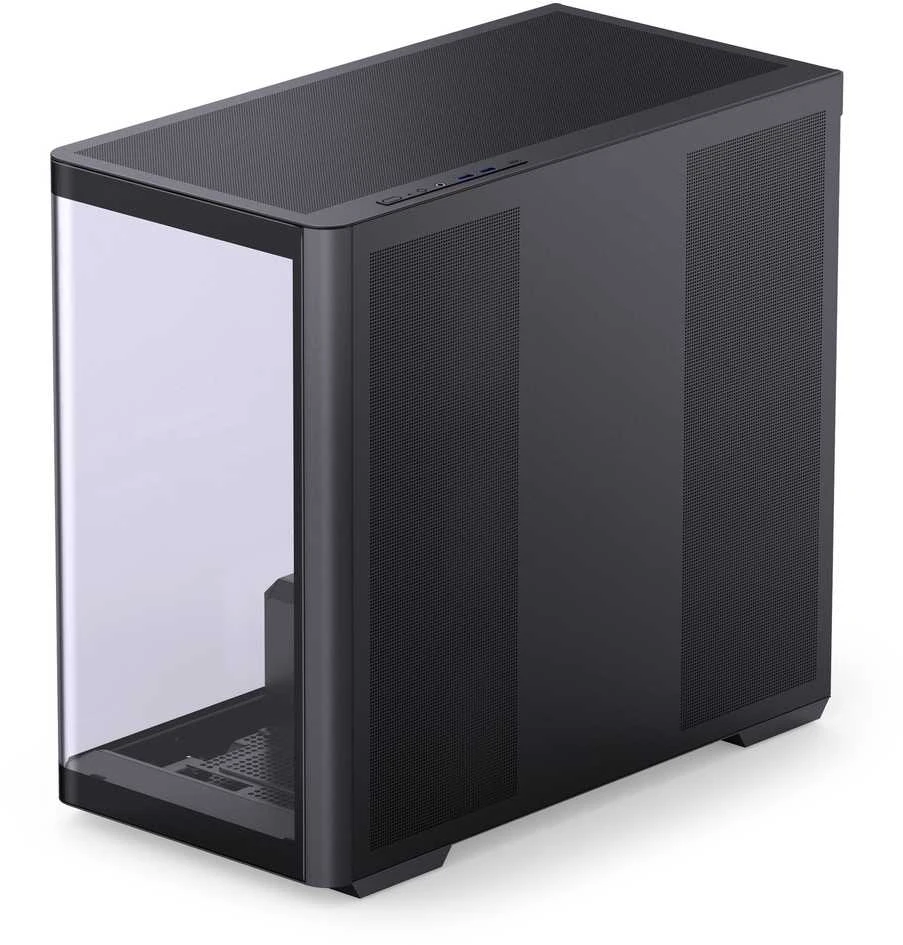 Jonsbo D300 Midi-Tower, grūdintas stiklas - juoda