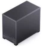 Jonsbo D32 PRO Juodas PC Case, Mini Case, mATX, Tempered Glass – juodas