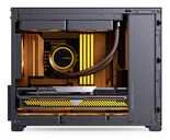 Jonsbo D32 STD Juodas PC-kompiuterio korpusas, Mini-kompiuterio korpusas, mATX, Tempered Glass – juodos spalvos
