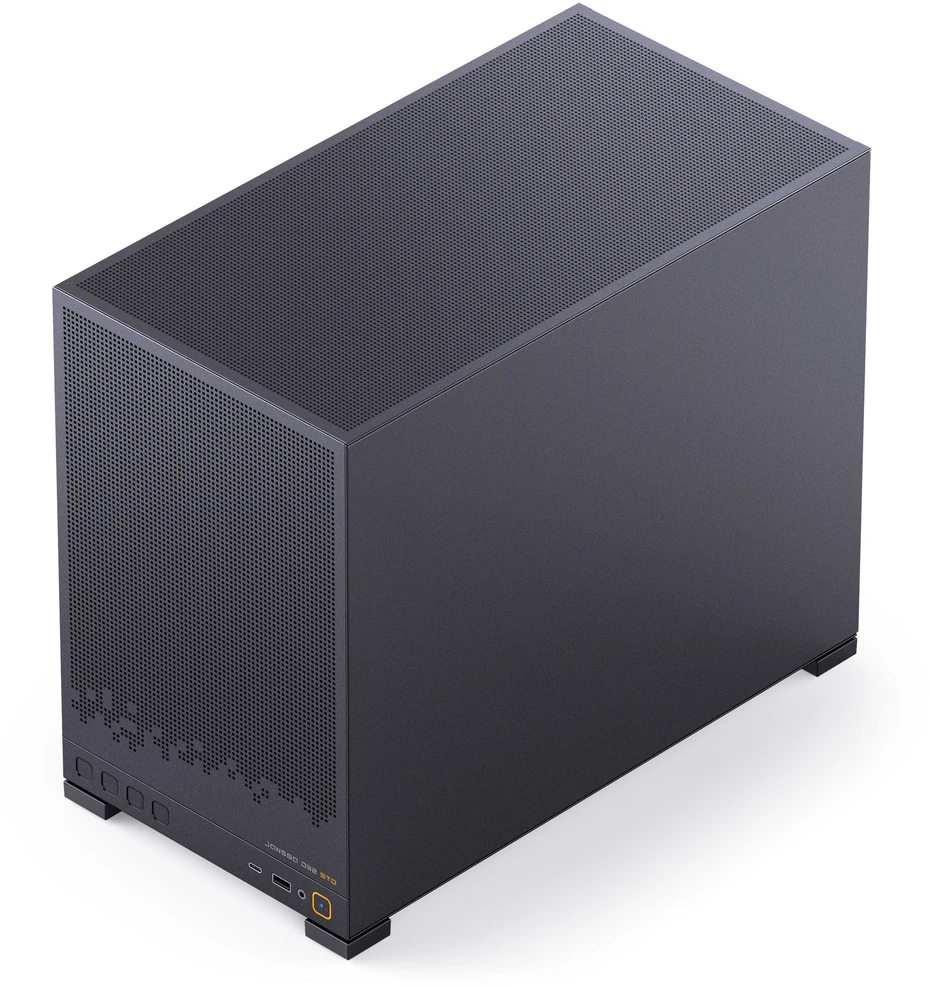Jonsbo D32 STD Mesh PC-kompiuterio korpusas, Mini-kompiuterio korpusas, mATX – juodos spalvos