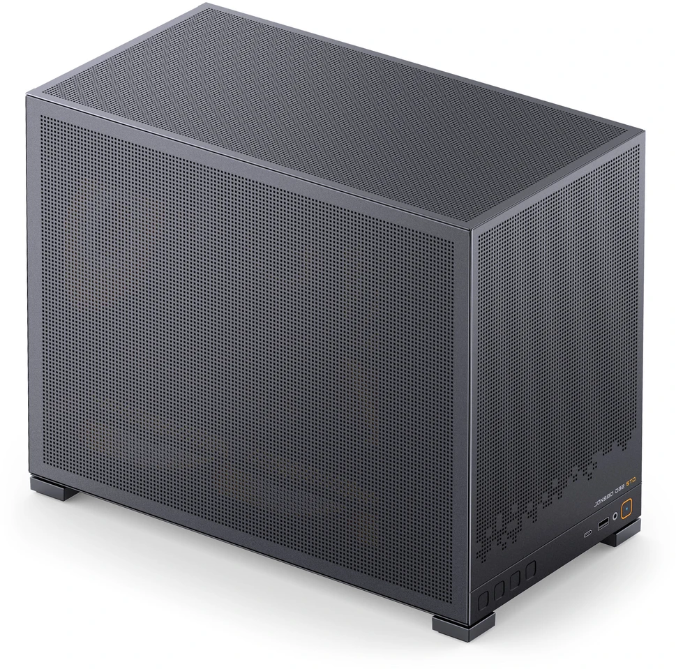 Jonsbo D32 STD Mesh PC-kompiuterio korpusas, Mini-kompiuterio korpusas, mATX – juodos spalvos