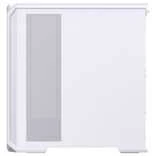 Jonsbo D400 PC-kompiuterio korpusas, Midi Tower, ATX, Tempered Glass – baltos spalvos