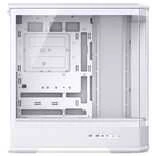 Jonsbo D400 PC-kompiuterio korpusas, Midi Tower, ATX, Tempered Glass – baltos spalvos