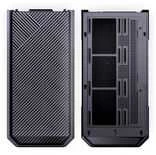 Jonsbo D400 PC-kompiuterio korpusas, Midi Tower, ATX, Tempered Glass – juodos spalvos