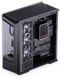 Jonsbo D400 PC-kompiuterio korpusas, Midi Tower, ATX, Tempered Glass – juodos spalvos