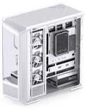 Jonsbo D400 PC-kompiuterio korpusas, Midi Tower, ATX, Tempered Glass – baltos spalvos