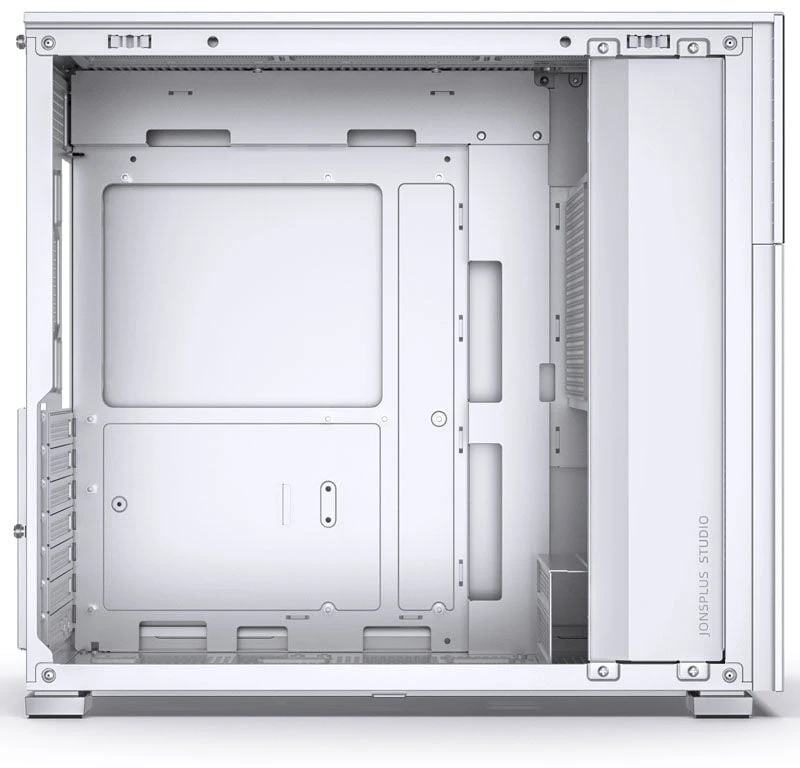 Jonsbo D41 korpusas, ATX, Tempered Glass, Baltas