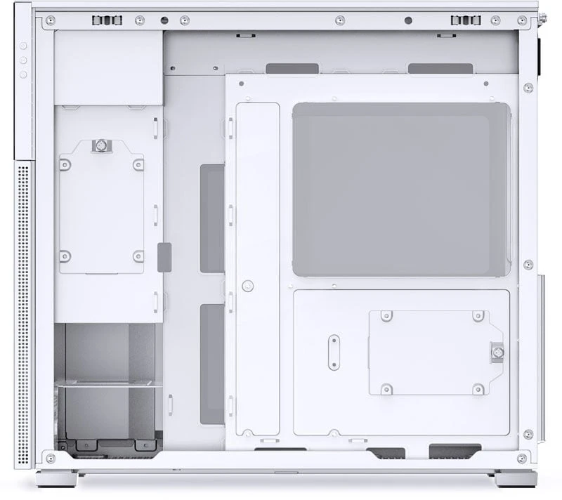 Jonsbo D41 korpusas, ATX, Tempered Glass, Baltas